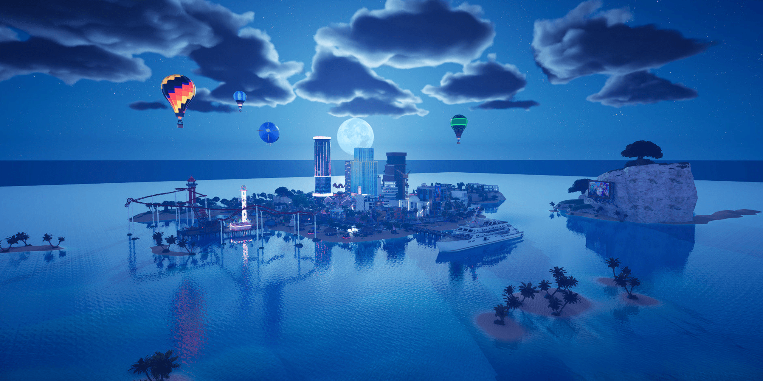 Chill City, map Fortnite UEFN par Vortex Studio